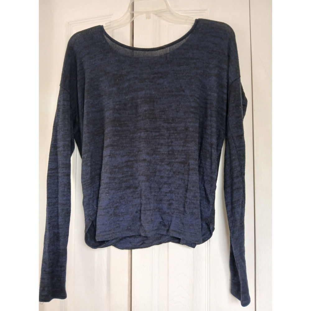 Rag &‎ Bone Jean Peek-a-Boo Open Back Long Sleeve Top, Size Small
